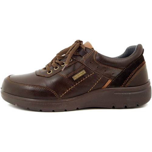 Chaussures Homme Derbies Luisetti Homme Chaussures, Derby, Waterproof, Cuir douce - 31012 Marron