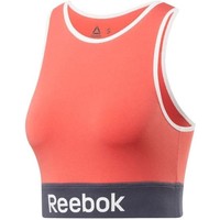 Sous-vêtements Femme Brassières Reebok Century Sport Linear Logo Cotton Bra Rouge