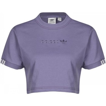 Vêtements Femme T-shirts & Polos adidas schedule Originals Coeeze Tee Violet