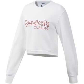 Vêtements Femme Sweats vintage Reebok Sport Cl Fl  Crew Blanc
