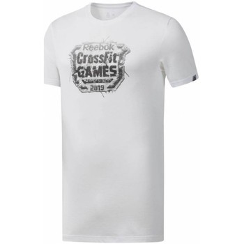 Vêtements Homme T-shirts & Sleeve Polos Reebok Sport Rc Distressed Crest Tee Blanc