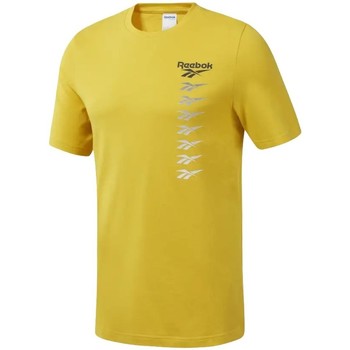 Vêtements Homme T-shirts & Polos Reebok Sport Cl V P Tee Jaune