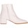 Chaussures Femme Boots Albano  Blanc