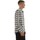 Vêtements Homme Chemises manches longues Bicolore 3127-CHITARRA Blanc