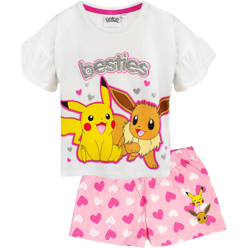 Vêtements Fille Pyjamas / Chemises de nuit Pokemon Besties Multicolore