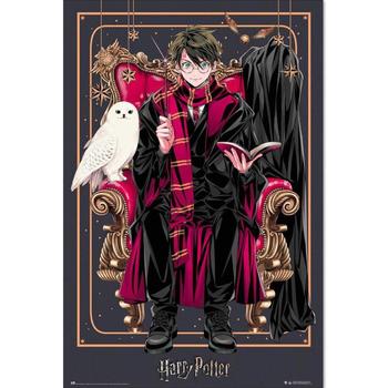 Maison & Déco Affiches / posters Harry Potter TA9770 Noir