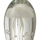 Maison & Déco Statuettes et figurines Jolipa Presse papier méduse blanche en verre 12 cm Blanc