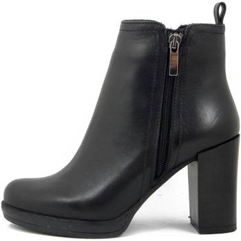Chaussures Femme Low boots Osvaldo Pericoli Femme Chaussures, Bottine, Cuir douce-850N Noir