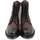 Chaussures Femme Boots Pregunta Femme Chaussures, Bottine, Lacets, Cuir douce-14108BO Rouge