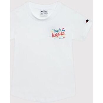 Vêtements Enfant T-shirts & Polos Champion 404399 Blanc