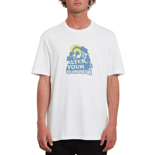 Vêtements Homme New Balance Running Core T-Shirt in Blau meliert Volcom Alter Bsc Ss White Blanc