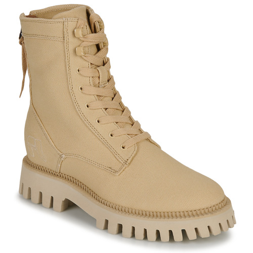 Chaussures new Boots Freelance LUCY BACK ZIP BOOT Beige