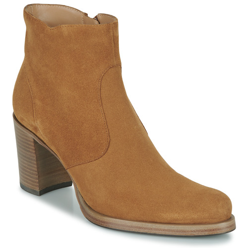 Chaussures new Bottines Freelance PADDY 7 ZIP BOOT Camel