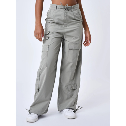 Vêtements Femme Pantalons Gilets / Cardigans Pantalon F224205 Vert