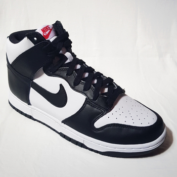 Chaussures Femme Baskets montantes Nike Nike Dunk High Black White (W) - Taille : 41 FR Noir
