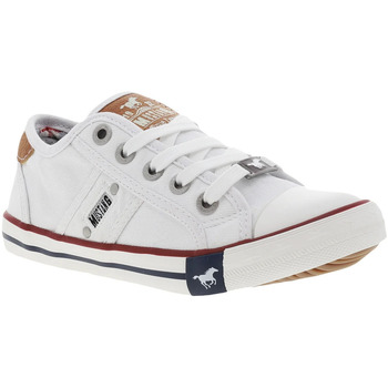 Chaussures Baskets mode Mustang 12948CHPE21 Blanc
