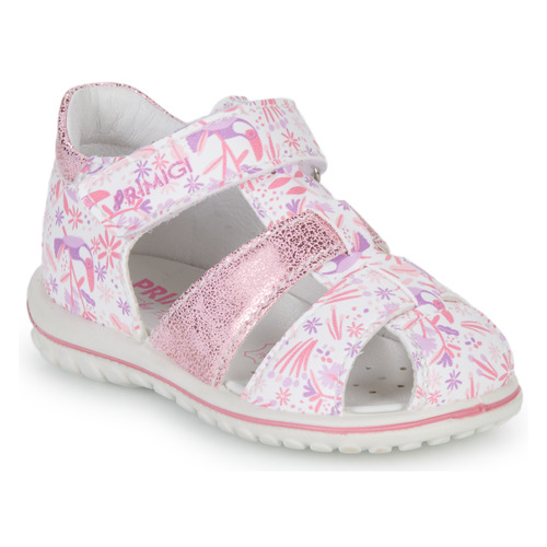 Chaussures Fille Bougies / diffuseurs Primigi BABY SWEET Blanc / Rose