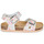Chaussures Fille Melvin & Hamilto BIRKY Blanc / Rose