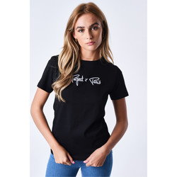 Vêtements Femme T-shirts & Polos Project X Paris Tee Shirt F221121 Noir