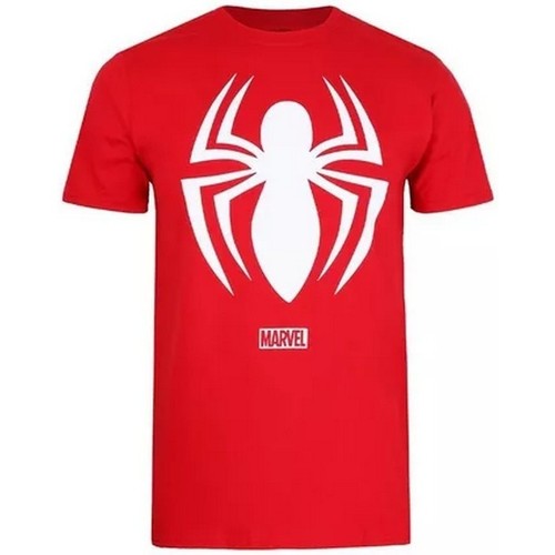 Vêtements Homme T-shirts manches longues Marvel TV1620 Rouge