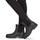 Chaussures Femme Bottes de pluie Tommy Hilfiger MATT ANKLE RAINBOOT WITH ELASTIC Noir