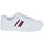 Chaussures Femme Tommy Hilfiger® logo at chest ESSENTIAL STRIPES SNEAKER Blanc
