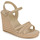 Chaussures Femme Sandales et Nu-pieds Tommy Hilfiger ESSENTIAL BASIC WEDGE SANDAL Beige