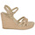 Chaussures Femme Sandales et Nu-pieds Tommy Hilfiger ESSENTIAL BASIC WEDGE SANDAL Beige