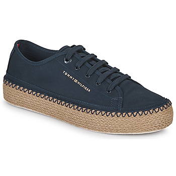 Chaussures Femme Espadrilles Tommy Hilfiger ROPE VULC SNEAKER CORPORATE Marine