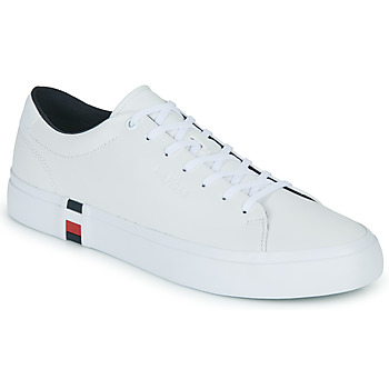 Chaussures Homme Baskets basses Tommy son Hilfiger MODERN VULC CORPORATE LEATHER Blanc