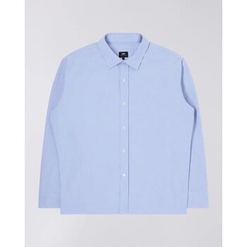 chemise edwin  i031283.01.67 big ox-shirt-blue 