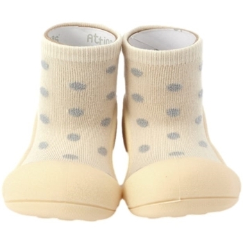 Chaussures Enfant Chaussons bébés Attipas Dot Dot - Sparkle White Jaune