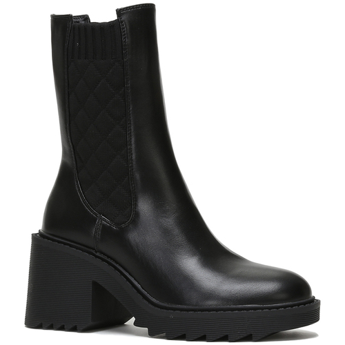 La Modeuse 14160_P35392 Noir - Chaussures Bottine Femme 27,99 €