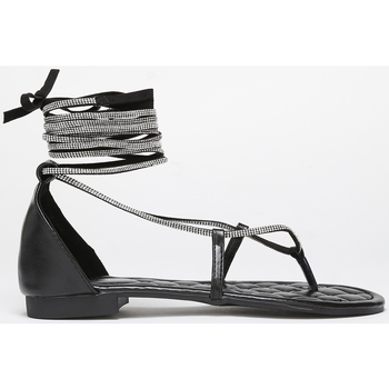 Chaussures Femme Sandales et Nu-pieds La Modeuse 15396_P42874 Noir