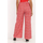 Vêtements Femme Pantalons La Modeuse 18714_P53096 Rouge