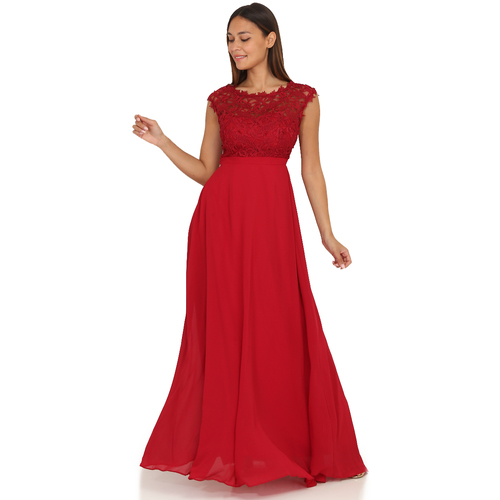 Vêtements Femme Robes La Modeuse 19404_P54537 Rouge