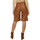 Vêtements Femme Shorts / Bermudas La Modeuse 21117_P57966 Marron
