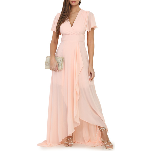 La Modeuse 32638_P74100 Rose - Vêtements Robes Femme 49,99 €