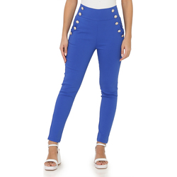 Vêtements Femme Pantalons La Modeuse 50037_P89711 Bleu