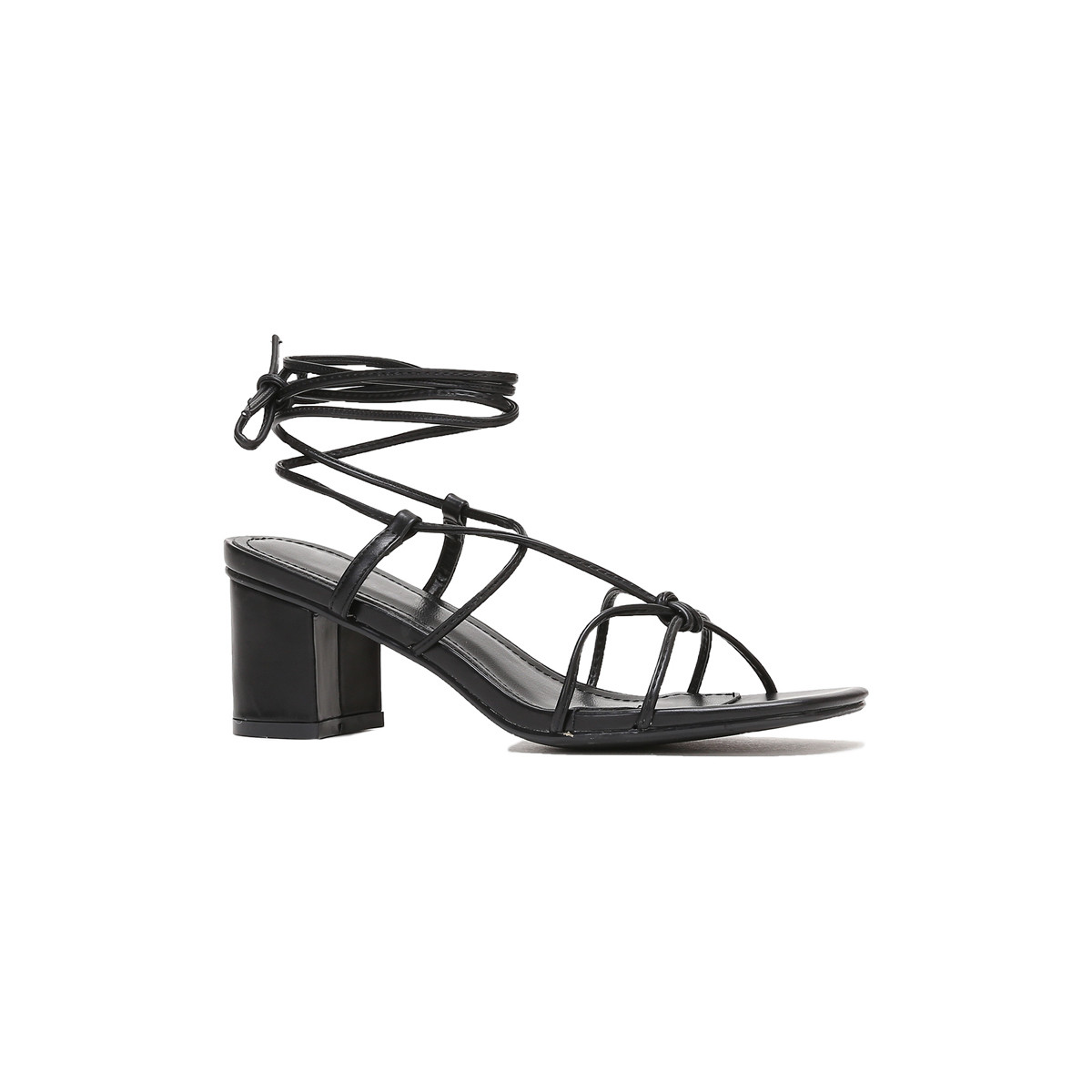 Chaussures Femme Sandales et Nu-pieds La Modeuse 57208_P127551 Noir