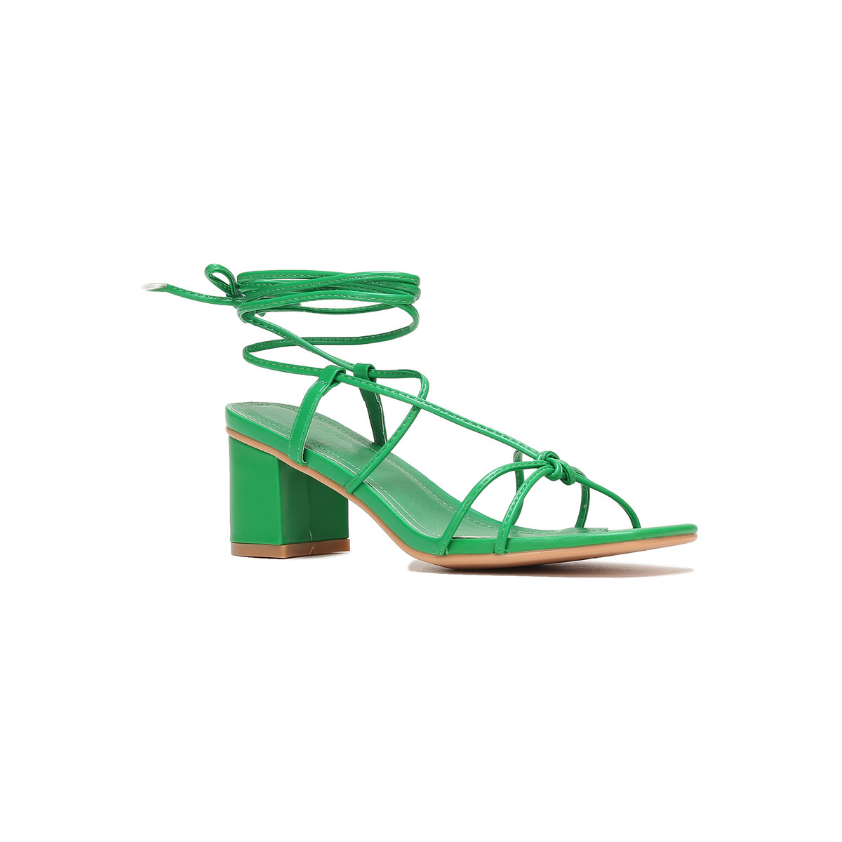 Chaussures Femme Sandales et Nu-pieds La Modeuse 57789_P130994 Vert