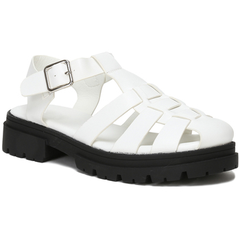 Chaussures Femme Sandales et Nu-pieds La Modeuse 58040_P132472 Blanc