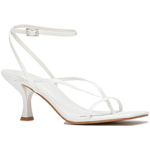 Chaussures Femme Sandales et Nu-pieds La Modeuse 58429_P134573 Blanc
