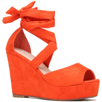 Chaussures Femme Sandales et Nu-pieds La Modeuse 58444_P134663 Orange