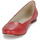 Chaussures Femme Ballerines / babies So Size JOSI Rouge