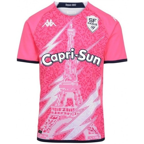 Vêtements Automne / Hiver Kappa MAILLOT RUGBY STADE FRANCAIS P Rose