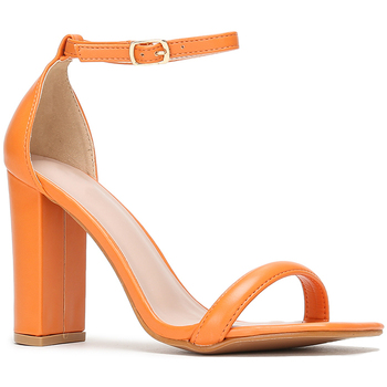 Chaussures Femme Sandales et Nu-pieds La Modeuse 63067_P143057 Orange