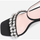 Chaussures Femme Sandales et Nu-pieds La Modeuse 63171_P143586 Noir