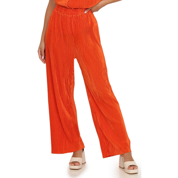 Vêtements Femme Pantalons La Modeuse 63233_P143744 Orange