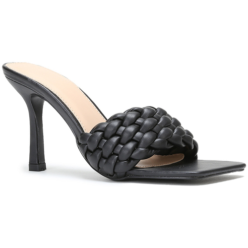 Chaussures Femme Tongs La Modeuse 63325_P143959 Noir
